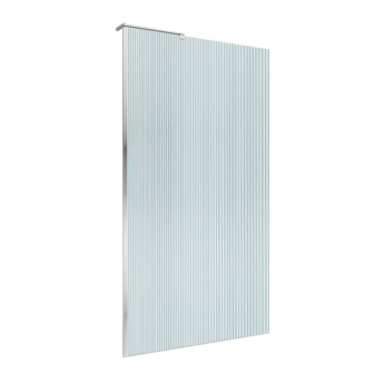 Душевая перегородка BELBAGNO UNO-L-1-TB-100-FL-Cr 1000x2000 мм хром