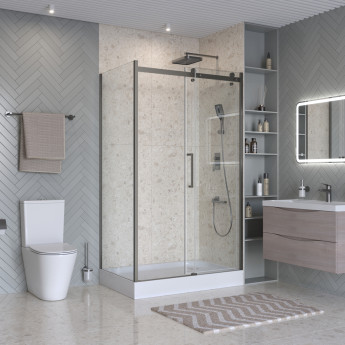 Душевой уголок BELBAGNO MARINO-2-AH-1-140/90-C-GM