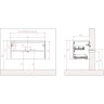 Тумба Bianco Opaco 70 см BELBAGNO KRAFT KRAFT-700-2C-SO-BO